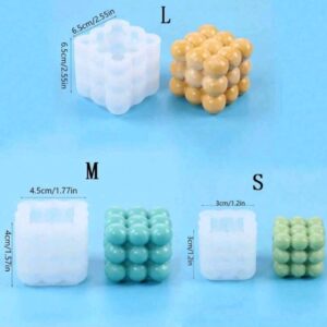 3D Foam Cube Silicon Mold